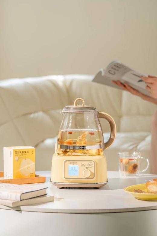 Buydeem/北鼎 全玻璃养生壶家用多功能办公室煮茶器烧水壶FK571 商品图8