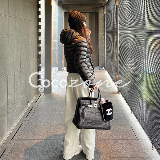 COCO ZONE 刘 一一 “两穿卫裤”抽绳系带垂坠感休闲裤 CD1A1696 商品图1