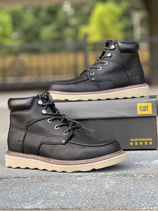 卡&特 秋冬季 男鞋户外防滑耐磨柔软工装靴男 商品图5
