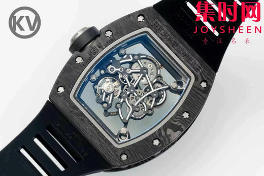 王者归来！KV理查德米勒RM55 RM055碳纤维系列 镂空男士腕表 商品图5