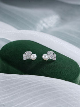 子佩集S925银珍珠耳钉【YEH-0581】纯银2503