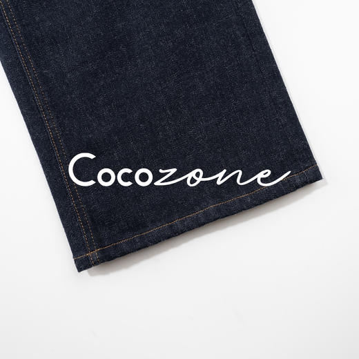 COCO ZONE 刘 一一 【山羊绒混纺】“羊绒牛仔”垂感阔腿牛仔裤 CD1A1711 商品图3