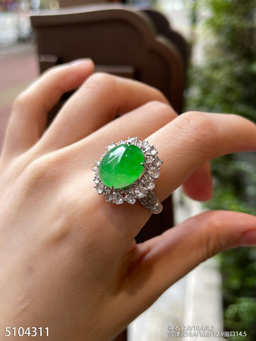 5104311，蛋面戒指。具体价格微信咨询 商品图5