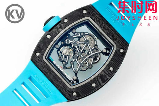 王者归来！KV理查德米勒RM55 RM055碳纤维系列 镂空男士腕表 商品图5