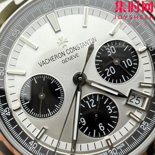 江诗丹顿 Overseas 8F纵横四海计时系列5500V 5520V 熊猫盘 男士腕表 表径42.5mm 升级版V3版 搭载7750改Cal.5200自动上链机械机芯 商品图4