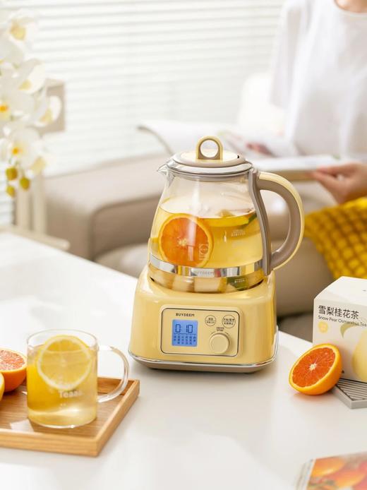 Buydeem/北鼎 全玻璃养生壶家用多功能办公室煮茶器烧水壶FK571 商品图10