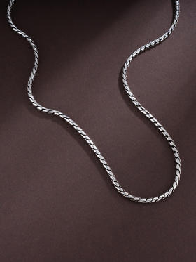 子佩集S925银【墨染】项链【RTS074-D】纯银2503