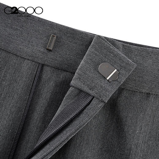 G2000女装FW25商场新款【烟管裤/多面弹性】商务通勤九分裤西裤56252126 商品图3