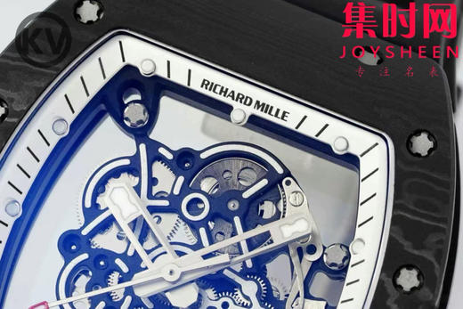 王者归来！KV理查德米勒RM55 RM055碳纤维系列 镂空男士腕表 商品图3