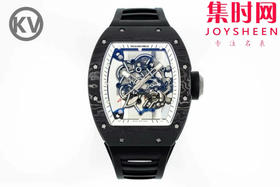 王者归来！KV理查德米勒RM55 RM055碳纤维系列 镂空男士腕表