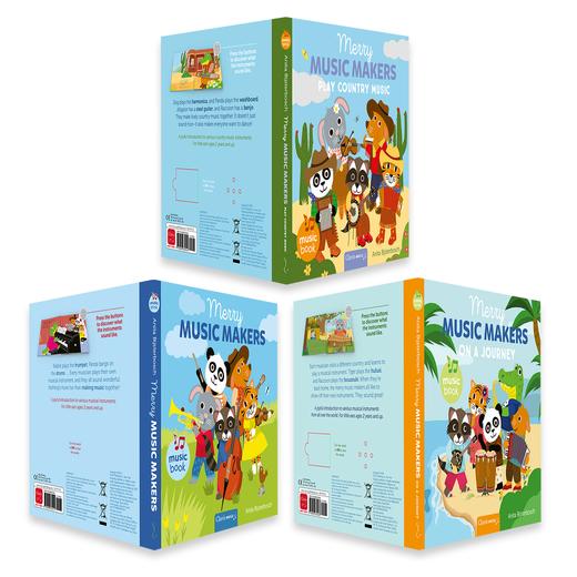 Antia声音书 原版英文儿童音乐启蒙绘本亲子互动认知乐器 商品图0