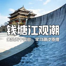 【亲子营】钱塘江1日游 | 课本上的文字，活过来了《观潮》，每句描写都有了画面