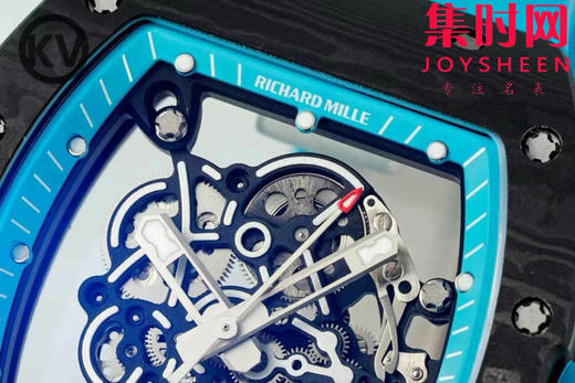 王者归来！KV理查德米勒RM55 RM055碳纤维系列 镂空男士腕表 商品图3