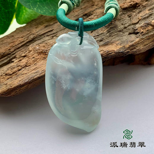 派瑞翡翠 翡翠挂件 冰种 无色 商品图1