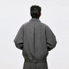 棉仓3661011003-【格雷象限】精纺美利奴羊毛翻领夹克极简风 商品缩略图1
