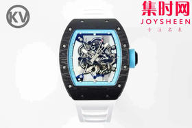 王者归来！KV理查德米勒RM55 RM055碳纤维系列 镂空男士腕表
