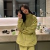 【升级款拉链开衫睡衣家居服套装】可外穿女加厚保暖舒适休闲两件套装 商品缩略图1