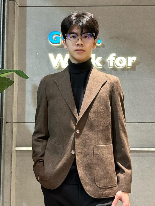 G2000男装FW25商场新款【可机洗】舒适剪裁休闲西装58119768 商品图3