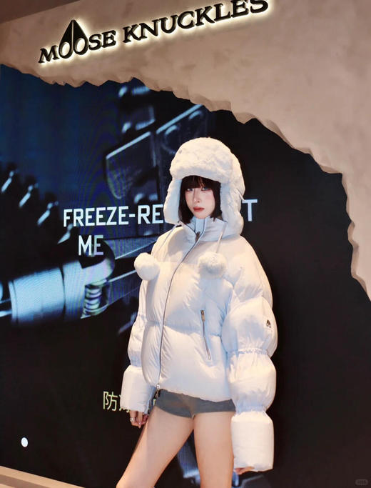 MOOSE 剪刀家新款PUFFER超轻泡芙鹅绒服羽绒服111401 商品图9