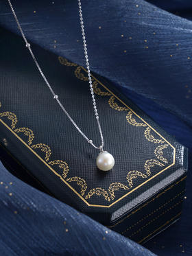 子佩集S925银珍珠套链【YL-5806】纯银项链2503