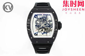王者归来！KV理查德米勒RM55 RM055碳纤维系列 镂空男士腕表