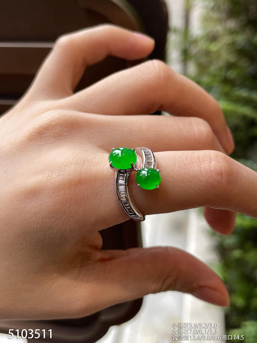 5103511，蛋面戒指。具体价格微信咨询 商品图1