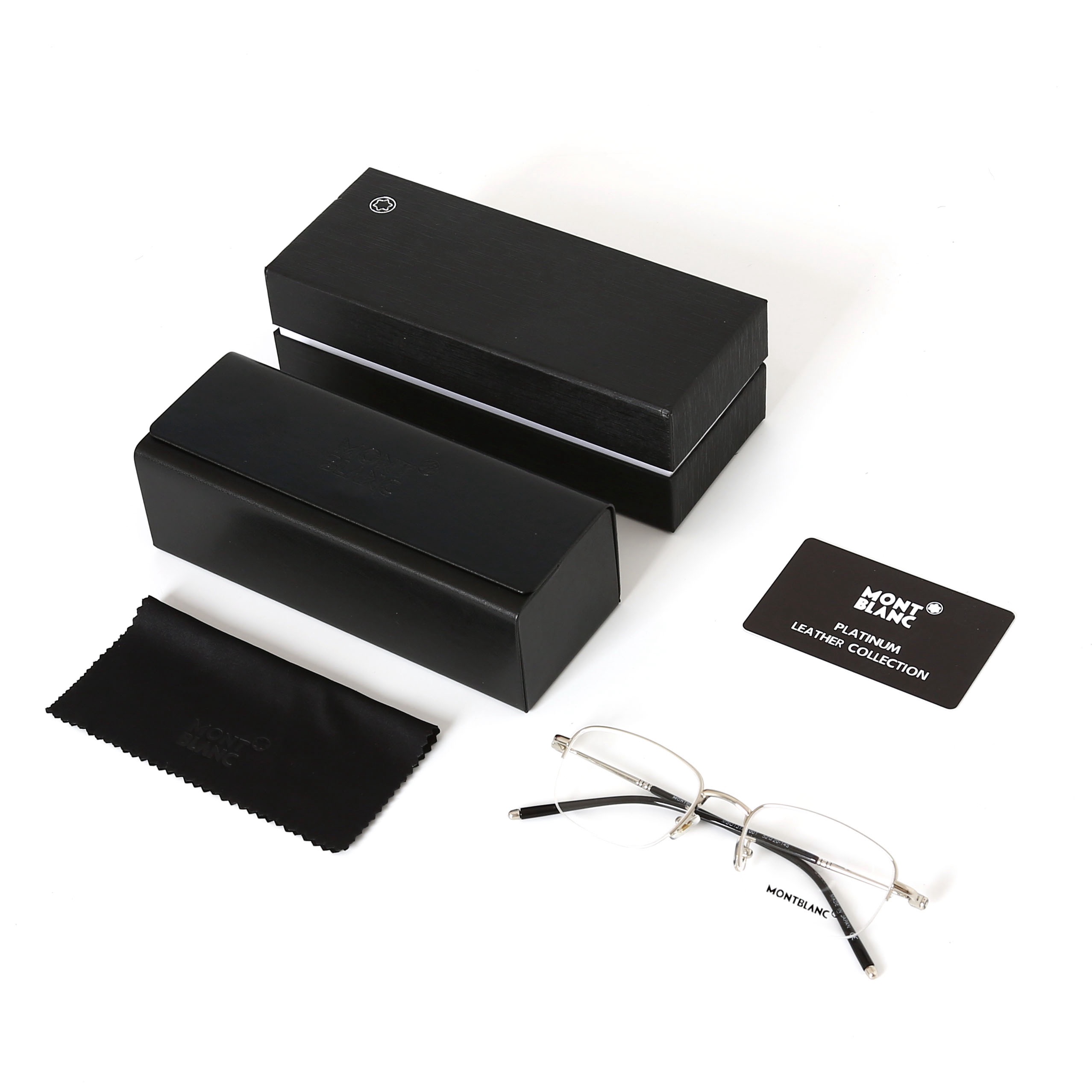 万宝龙半框光学镜：以精工之姿，框定绅士格调