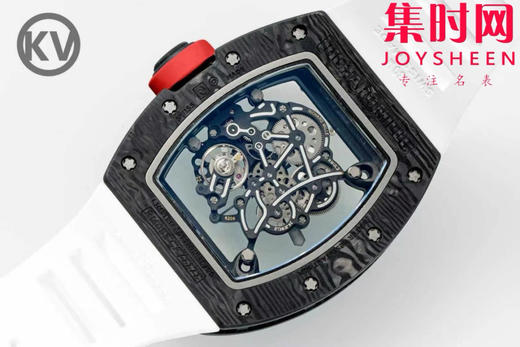 王者归来！KV理查德米勒RM55 RM055碳纤维系列 镂空男士腕表 商品图5