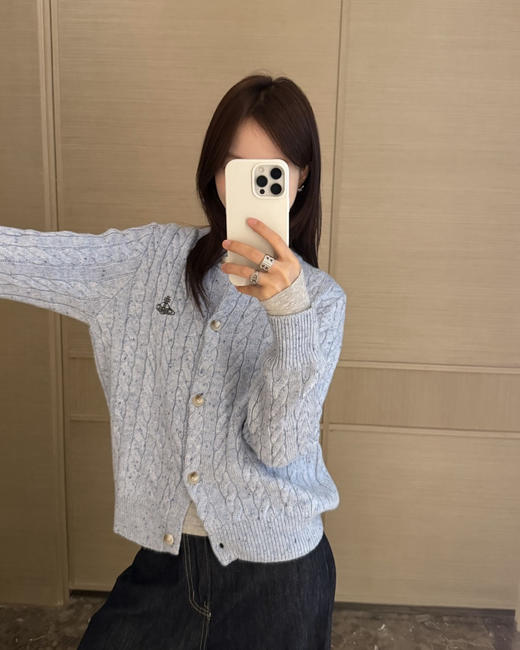 纯正❗️vivienne westwoo*d 西太后土星🪐开衫111508 商品图4