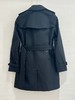 女款腰带风衣外套he007 商品缩略图1
