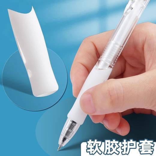 【实用派❗️12支装】晨光023X9实用派速干0.5mm黑色ST头按动速干中性笔 水笔签字笔学生 商品图2