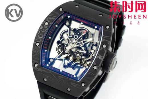 王者归来！KV理查德米勒RM55 RM055碳纤维系列 镂空男士腕表 商品图2