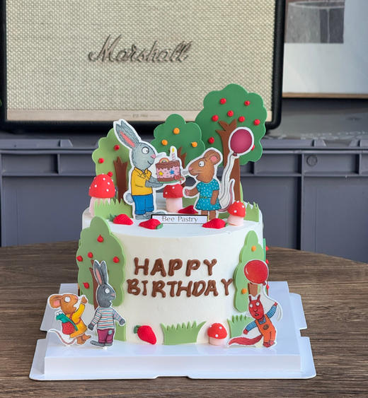 波西和皮普蛋糕 商品图0