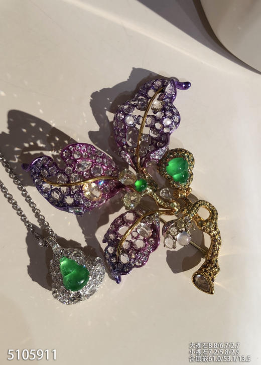5105911、葫芦胸针。具体价格微信咨询 商品图1