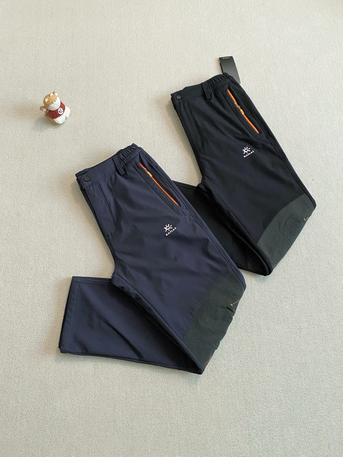 凯乐石 男子 秋冬加绒加厚 软壳冲锋长裤