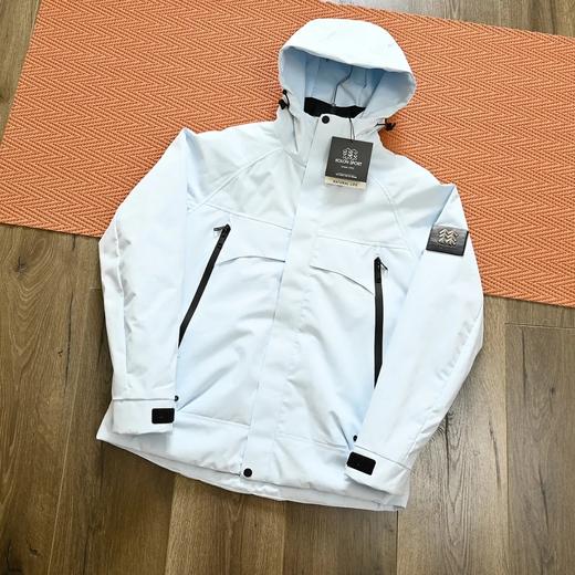 石墨烯 两侧拉链大口袋连帽外套 商品图0