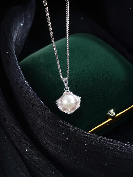 子佩集S925银珍珠吊坠【PM1211-XF】纯银(不含链)2503 商品图0