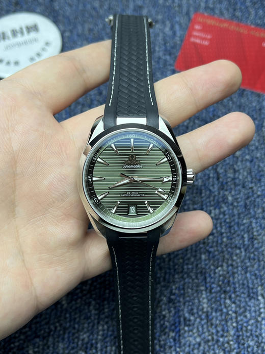 欧米茄VS海马150米系列 柚木绿 6点位日历 Aqua Terra 150米腕表 8900一体机 男士腕表 表径41mm 商品图1