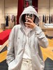 中性款刺绣连帽卫衣外套hu 商品缩略图3