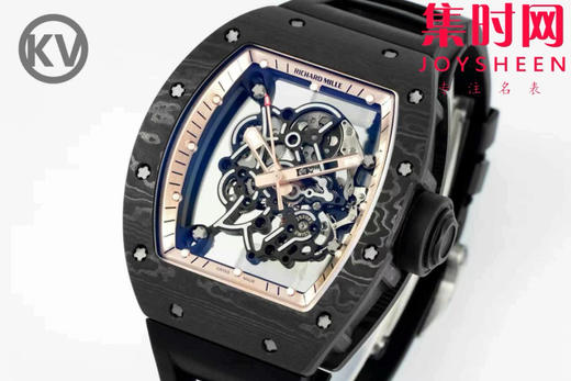 王者归来！KV理查德米勒RM55 RM055碳纤维系列 镂空男士腕表 商品图2