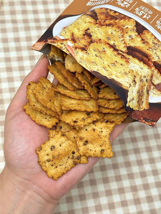 【红谷林· 空空脆小饼干双口味（安格斯照烧牛肉味/挪威芥末鳕鱼味】 24H恒温慢发酵+进口挪威芥末鳕鱼粉🧀咔嚓酥脆🍪24小时恒温慢发酵 商品图8