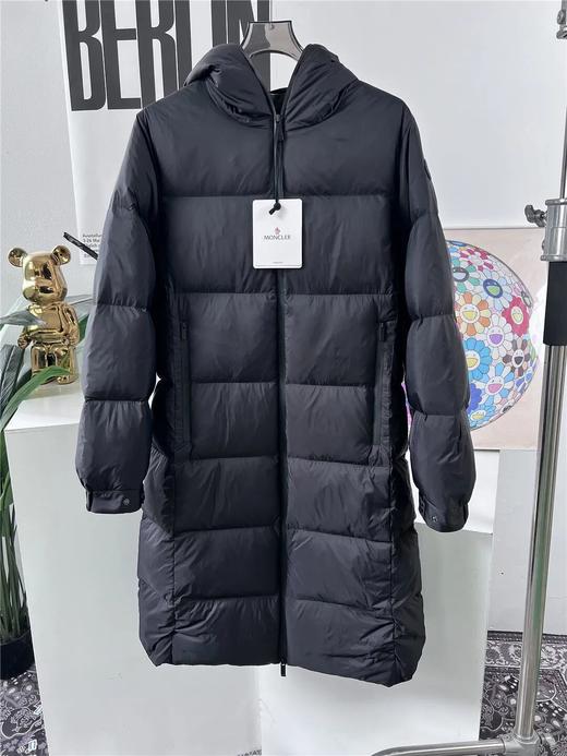 蒙口女士长款防风保暖鹅绒羽绒服 商品图3