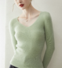逸红颜明月优选#『100%软黄金山V领羊绒毛衣』-[630/1件,1200/2件] 『云绒』贴身穿的云朵修身款,6 月龄小山羊绒细腻软糯 商品缩略图13