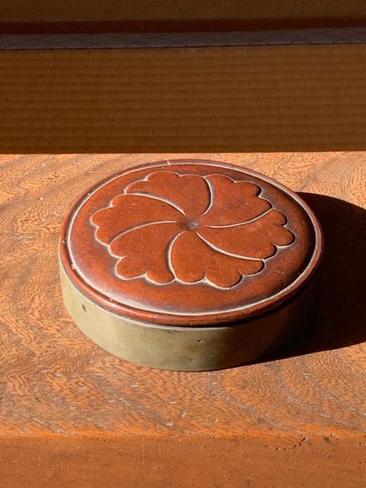 圆形端石硯与黄杨木葵花盖，顺丰包邮 商品图7