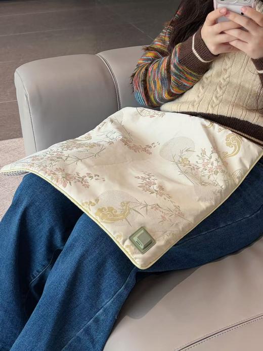 久坐不如灸坐‼️【盐掌柜艾绒加热坐垫】来自小米生态链和遥遥领先的代工厂🏭暖臀+暖腹+暖足，一垫搞定~ 内含125克黄金陈艾绒 商品图1