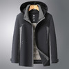 【DWY】大依优型大码男装可拆卸帽子鸭绒羽绒服男士加肥加大加厚外套上衣 商品缩略图6