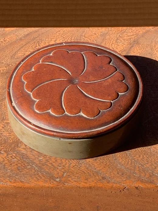 圆形端石硯与黄杨木葵花盖，顺丰包邮 商品图9