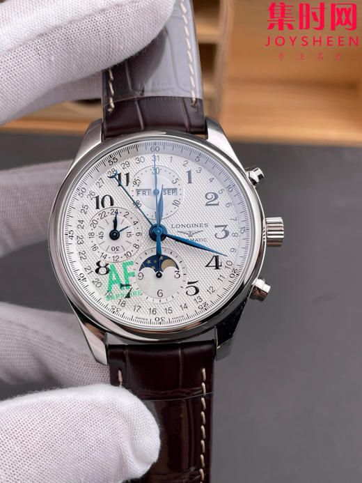 AF浪琴名匠月相系列 名匠八针月相42mm 男士腕表——万千精妙，汇于一盘 商品图2