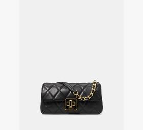 好折！Kate spade KS小香风 经典黑色 小号单肩斜挎包 只要￥780直邮到手