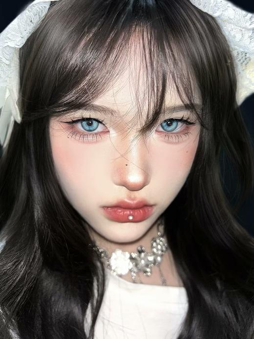 EggUncle Lens旗下 ·病态之恋&幽灵苔藓｜14.5mm白狮参考着色大直径 半年抛 2片 商品图5